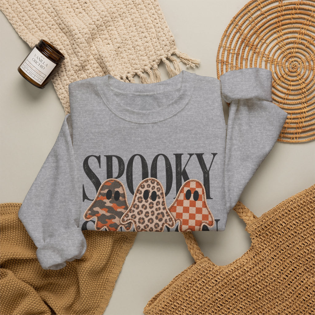 Spooky Season ghost Gildan Unisex Heavy Blend™ Crewneck Sweatshirt