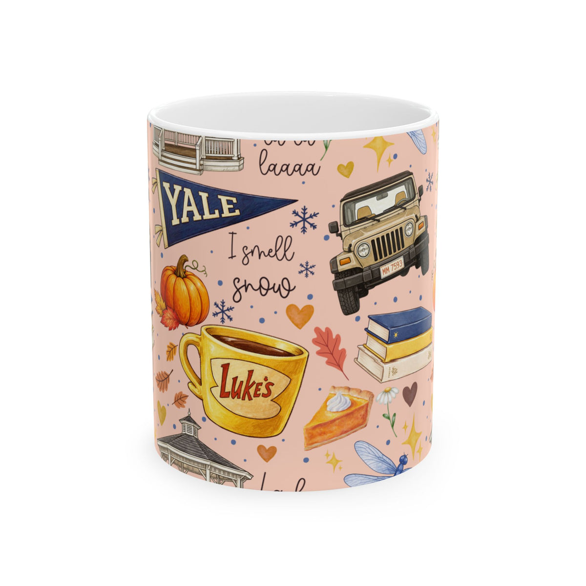 Stars Hollow Gilmore GIrls style Ceramic Mug, (11oz, 15oz)