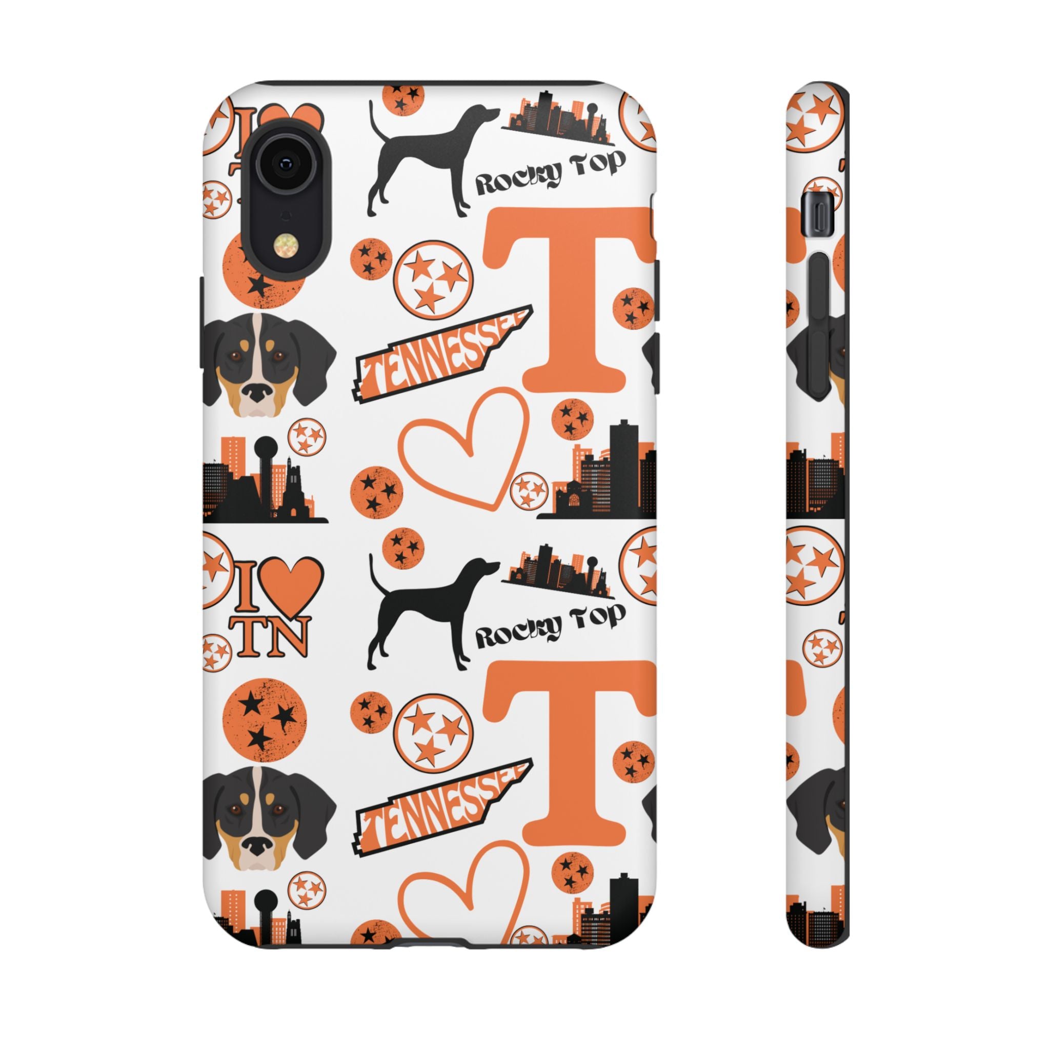 Tennessee Vols pattern Phone Case | Nashville skyline, Volunteers , orange and white