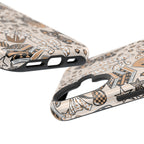 Cheetah bows iced coffee love Magnetic Impact-Resistant Cases