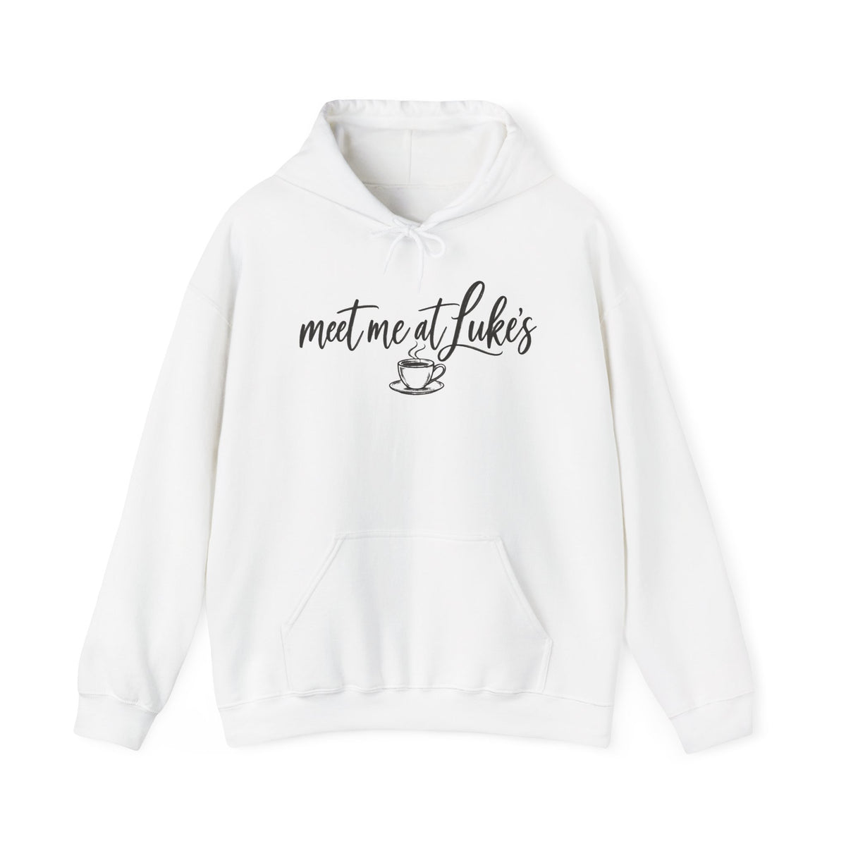 Meet me at Luke's Stars Hollow Gilmore Girls Gildan Unisex Heavy Blend™ Hooded Sweatshirt