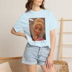 If i dont say it my face does humor comfort colors tee, Barbie expression tee