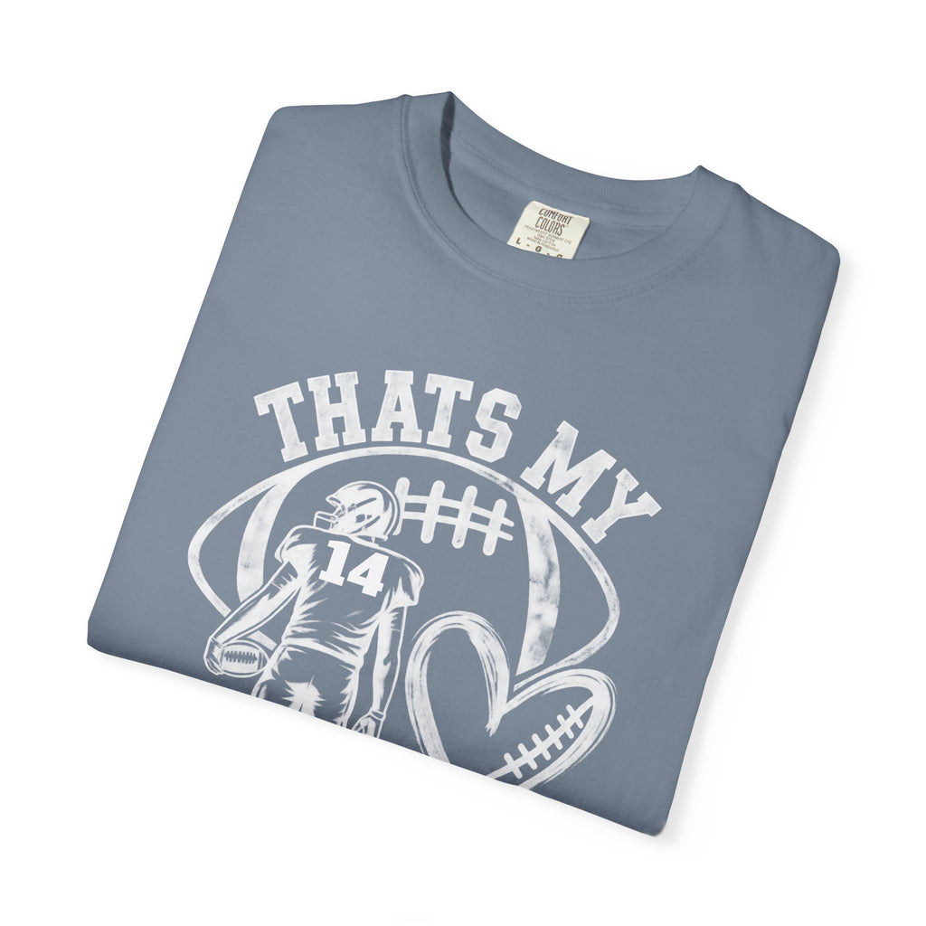 Football Mom/Dad T-Shirt - "That's My Heart on the Field" Youth Player Support Tee