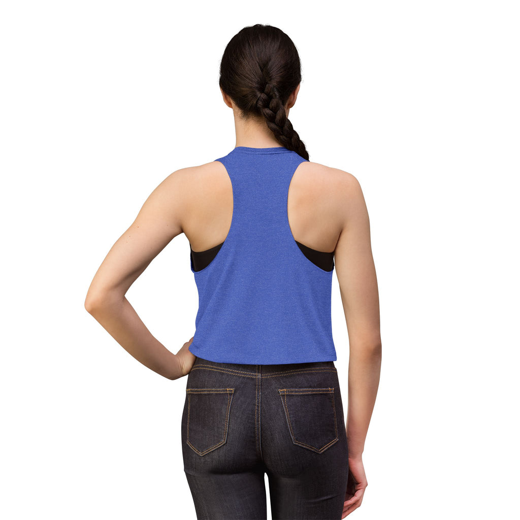 Crop Top — "Working On My Booty" Cute Ghost Weightlifting Fitness Tank