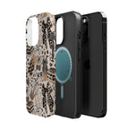 Cheetah bows iced coffee love Magnetic Impact-Resistant Cases
