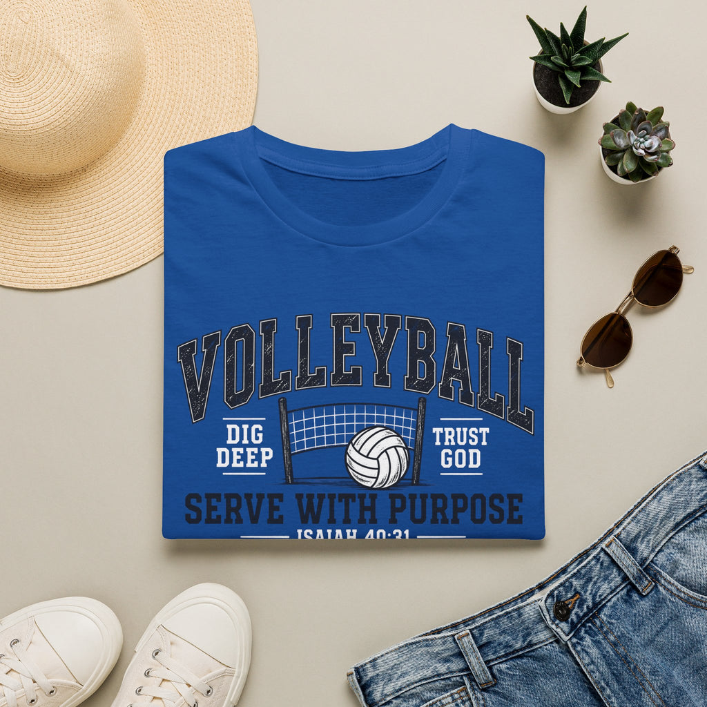 Volleyball "Serve With Purpose" T-Shirt