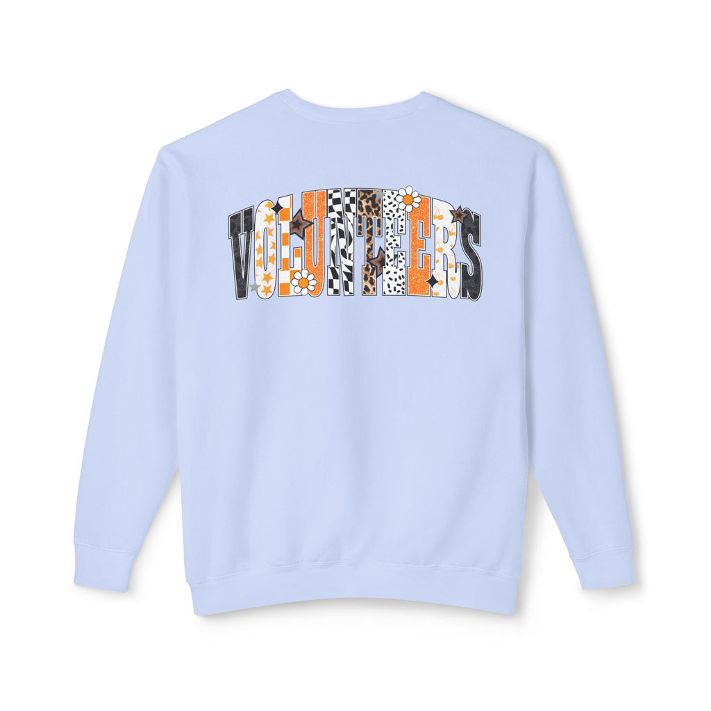 Tennessee Vols Volunteer on back side comfort colors sweatshirt for women