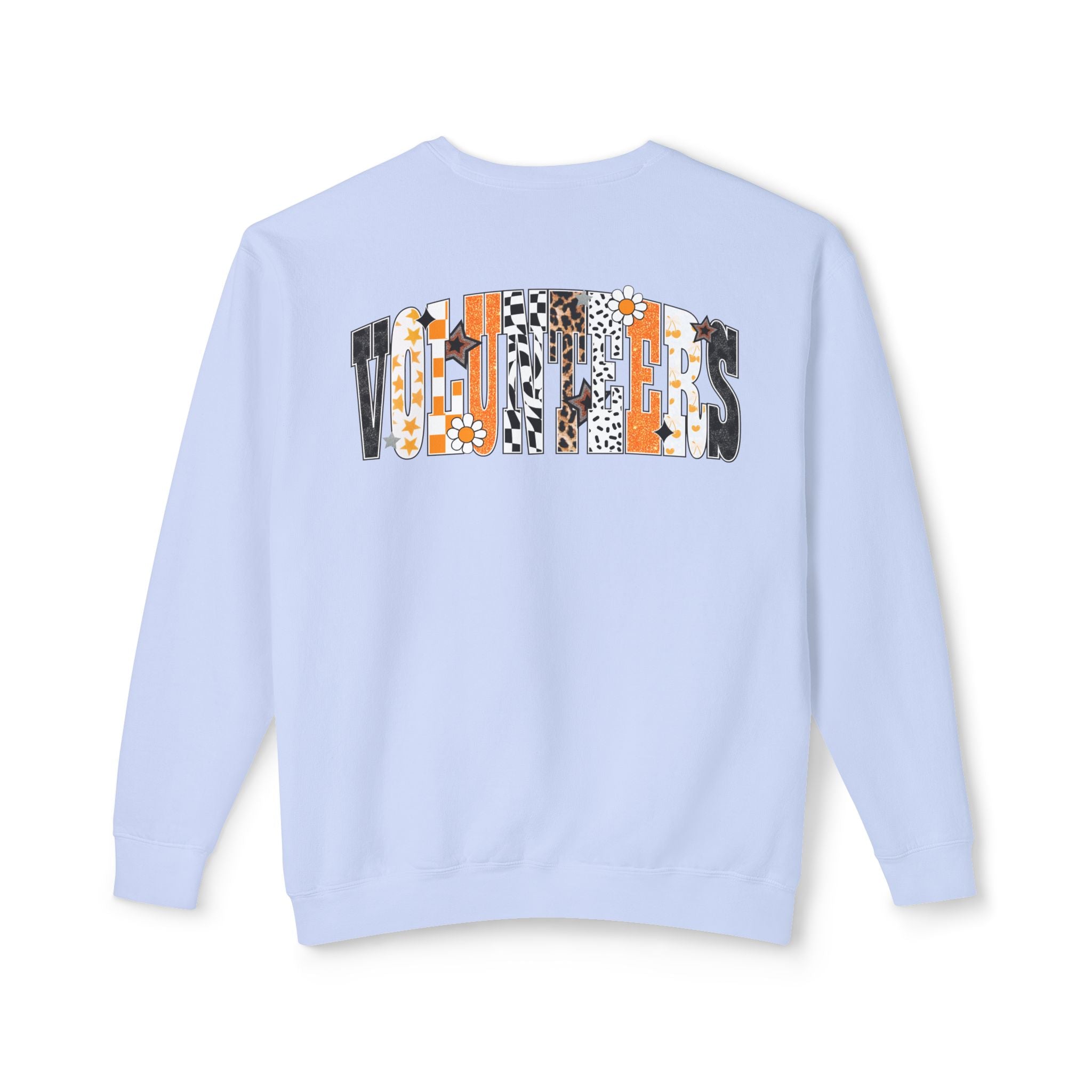 Tennessee Vols Volunteer on back side comfort colors sweatshirt for women