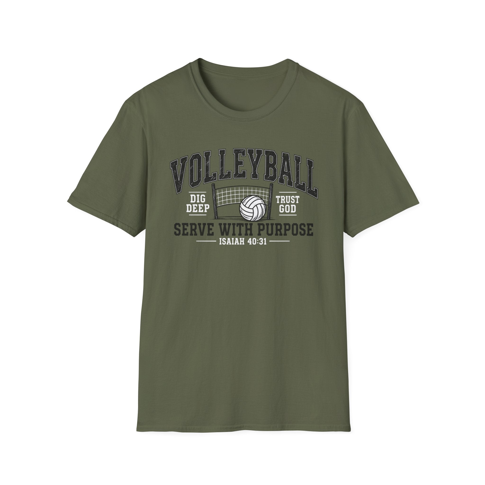 Volleyball "Serve With Purpose" T-Shirt