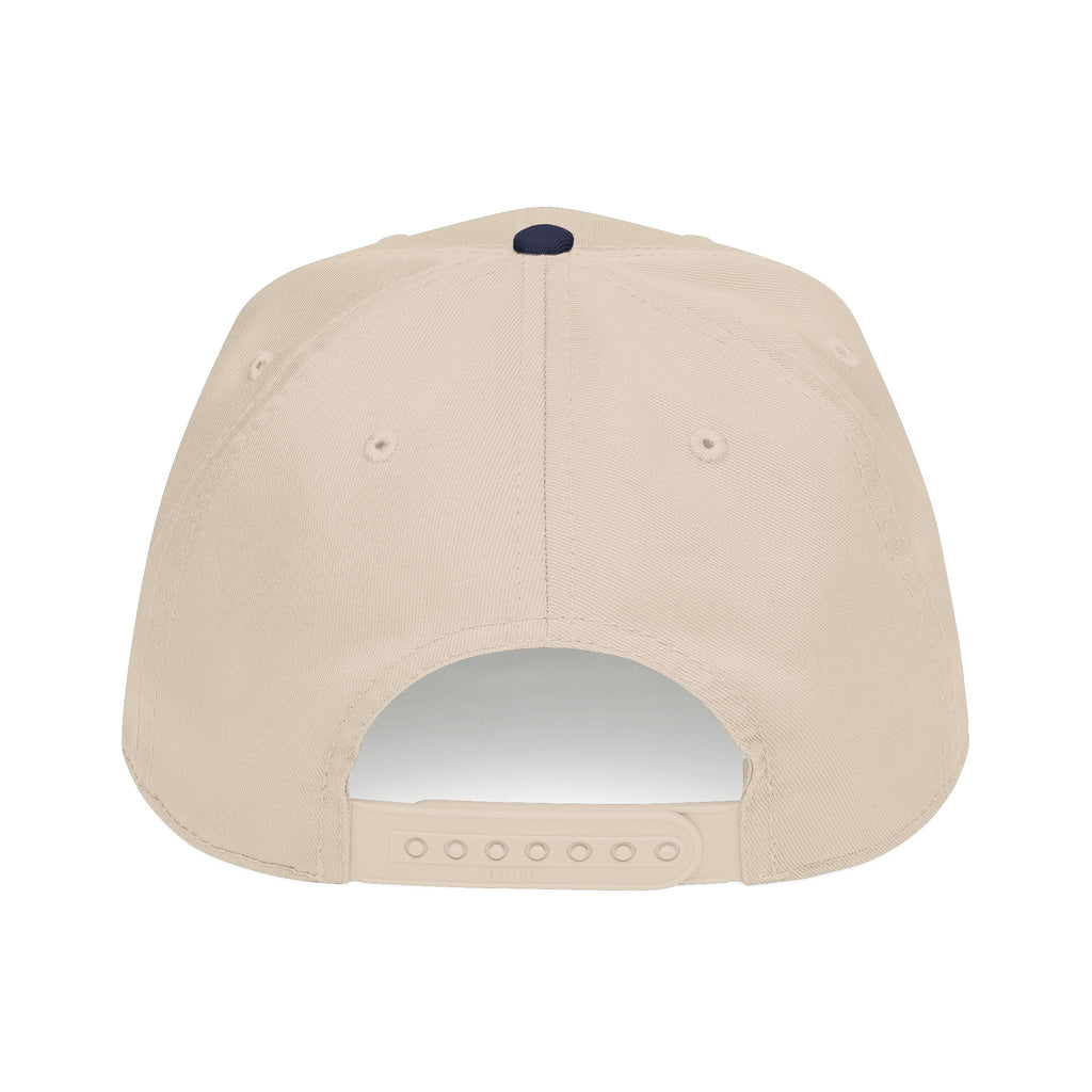 Mid Profile Baseball Cap — 'Lean Forward' Inspirational Script Cap
