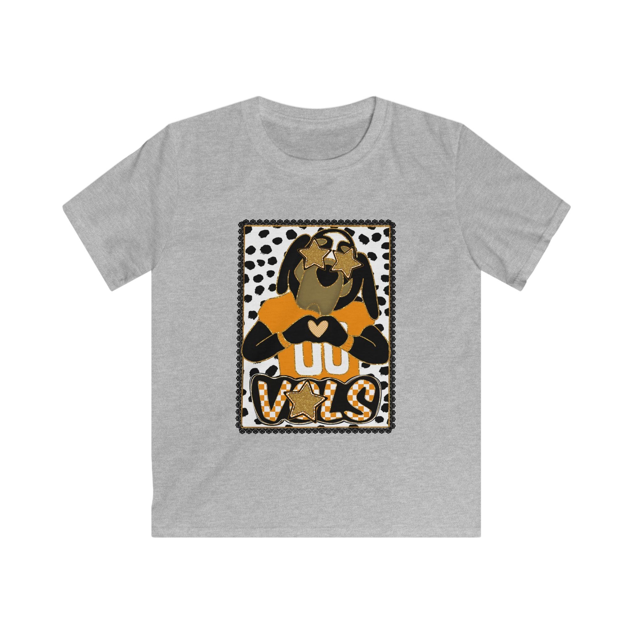 Kids Mascot Tee — I Heart U VOLS Tennessee Vols Football Shirt