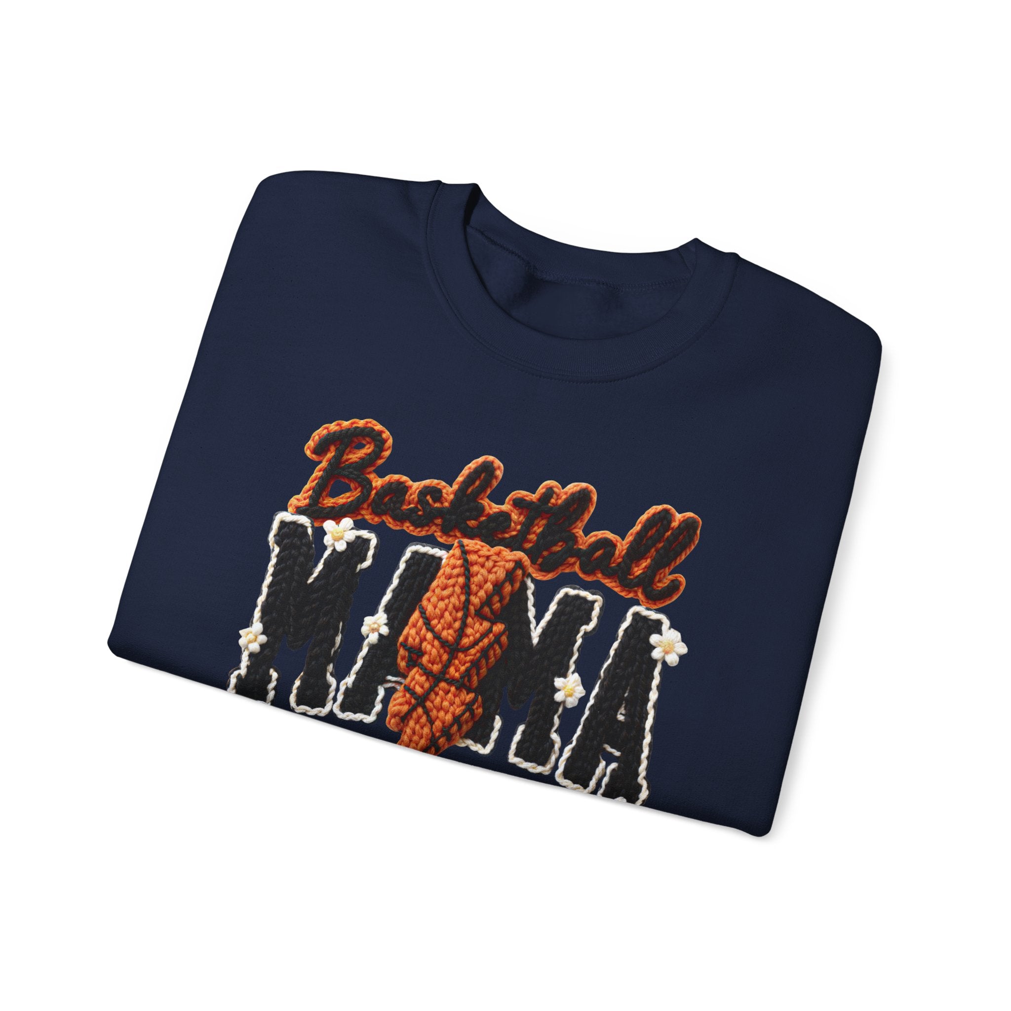 Basketball Mama Sweatshirt — Cozy Crewneck for Proud Hoops Moms