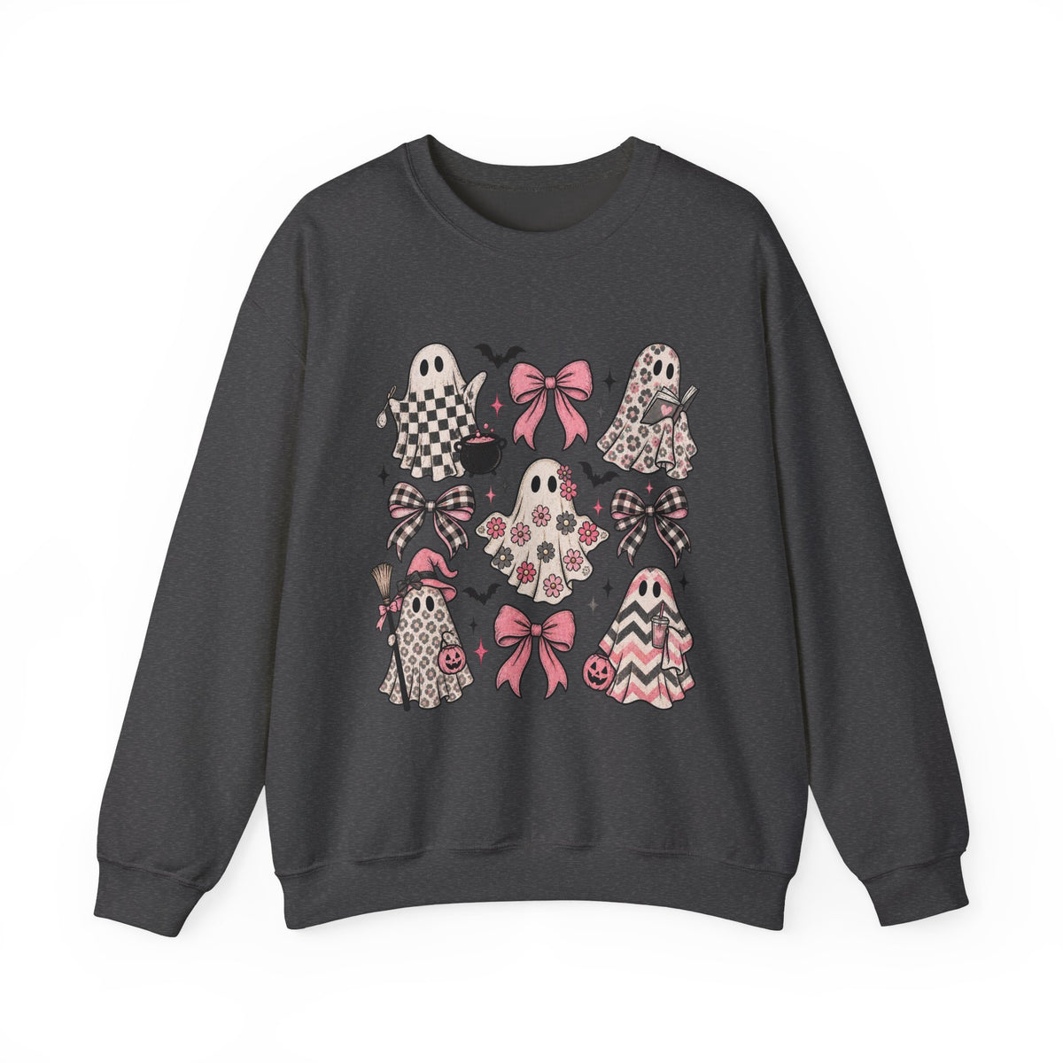 Ghost and bows Gildan Adult sweatshirt