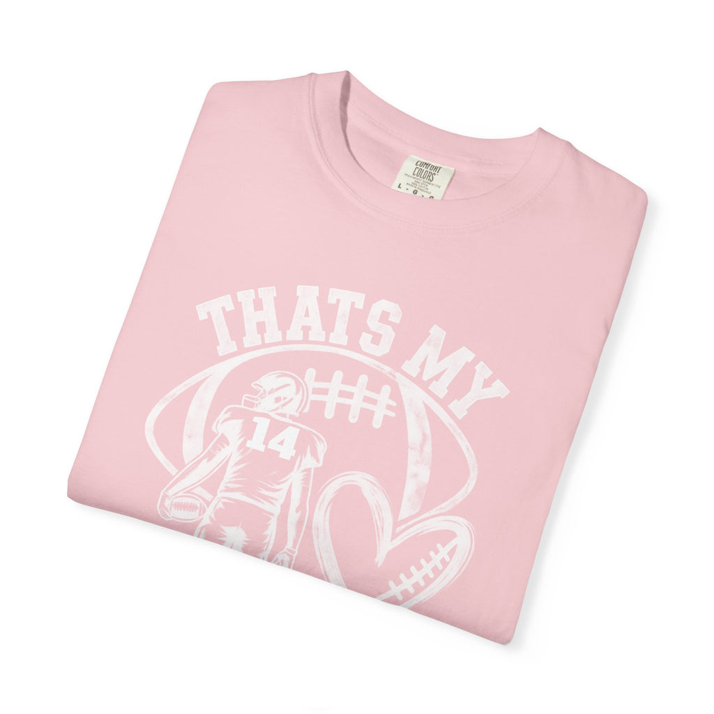 Football Mom/Dad T-Shirt - "That's My Heart on the Field" Youth Player Support Tee