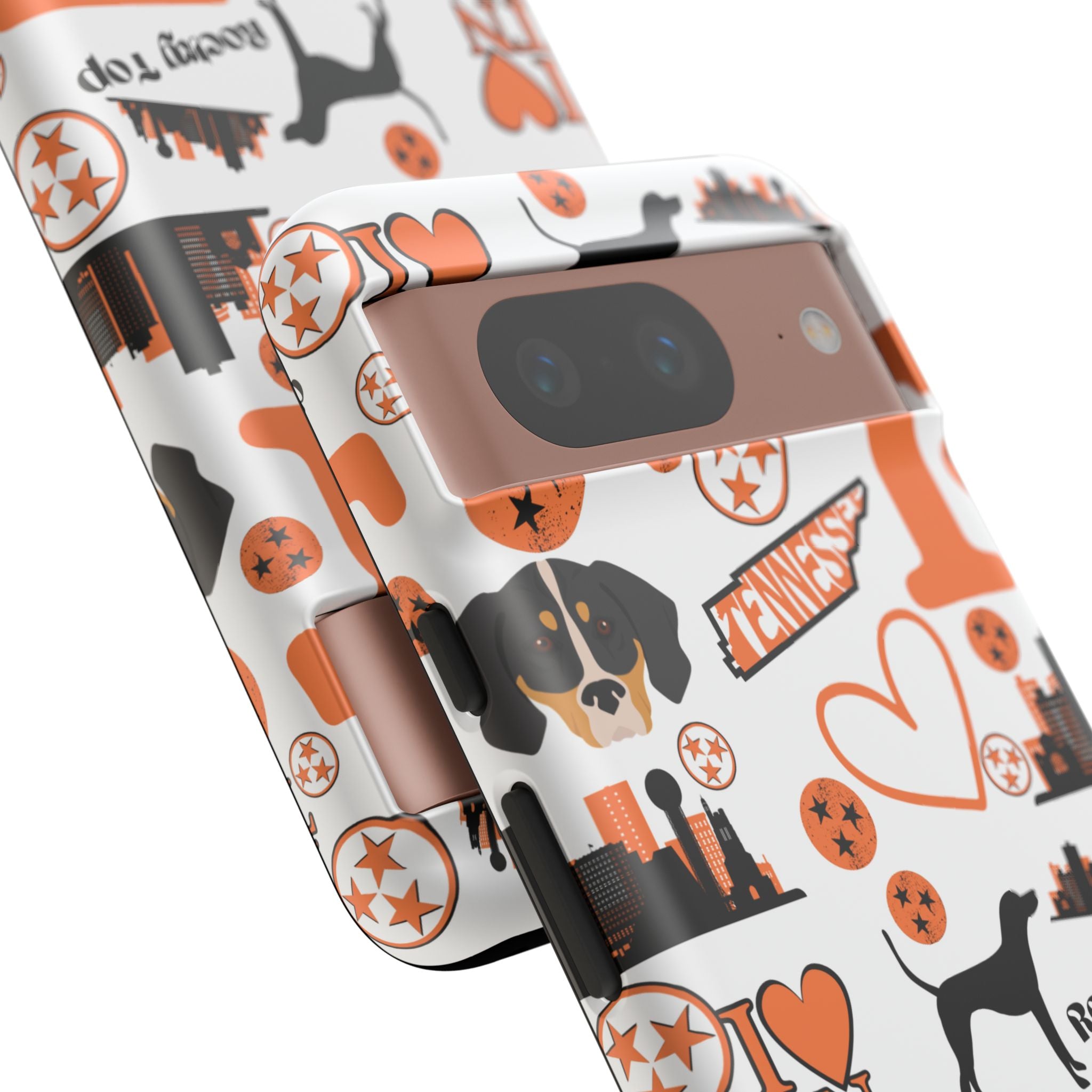 Tennessee Vols pattern Phone Case | Nashville skyline, Volunteers , orange and white