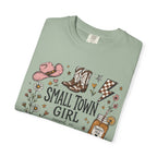 Small town girl , Jesus and sweet tea girl, comfort colors tee