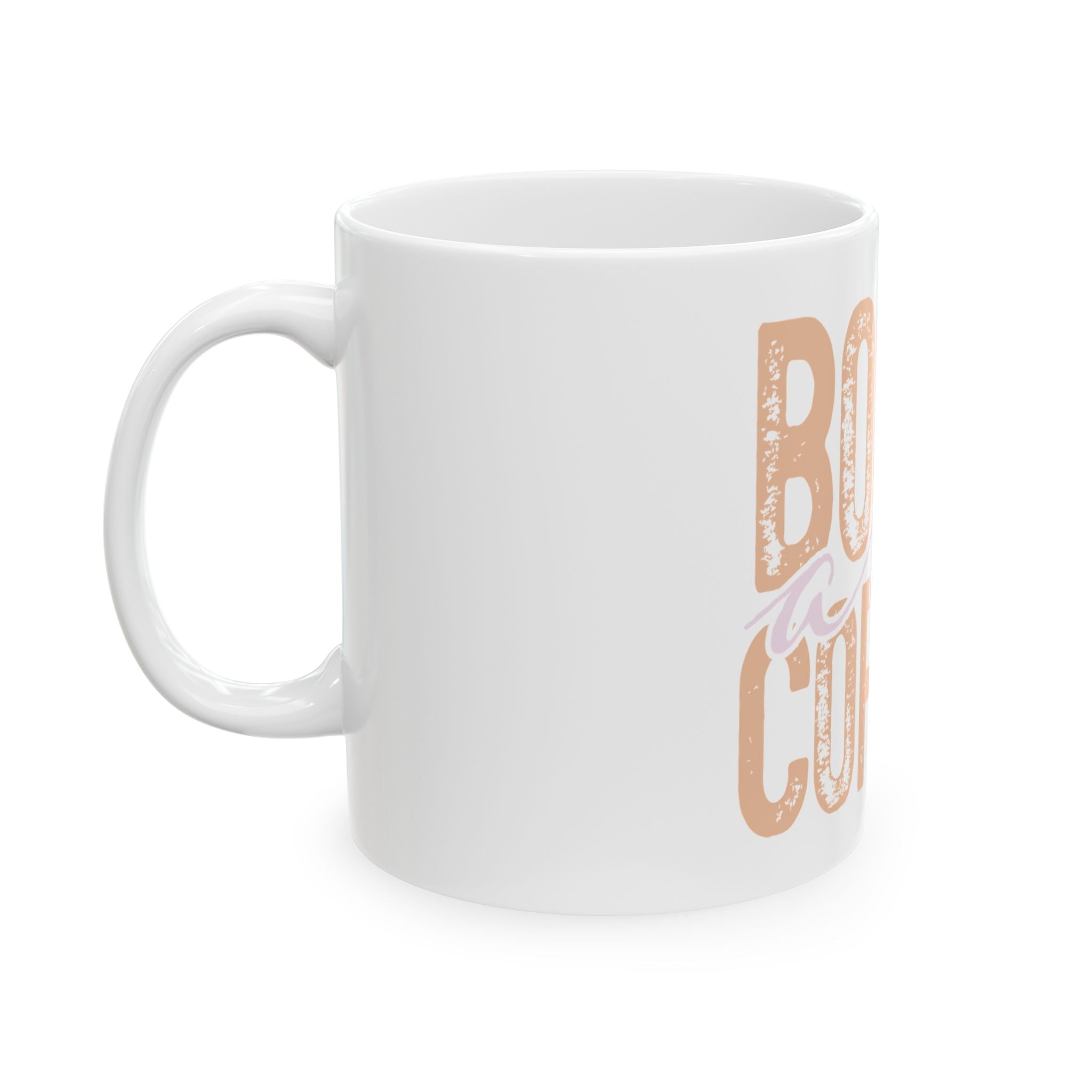 Books And Coffee Ceramic Mug — Cozy Reader Coffee Cup (11oz & 15oz)