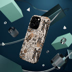 Cheetah bows iced coffee love Magnetic Impact-Resistant Cases