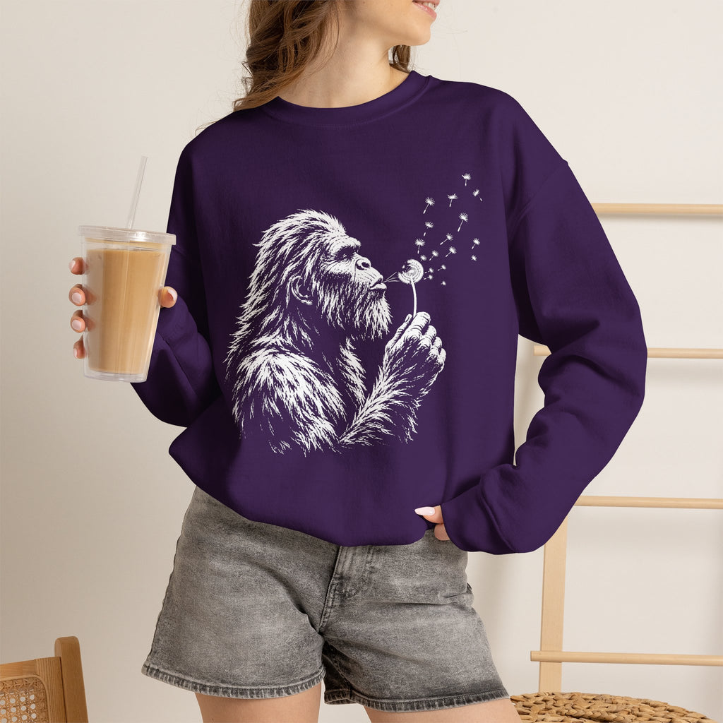 Bigfoot Dandelion Gildan Sweatshirt