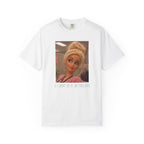 If i dont say it my face does humor comfort colors tee, Barbie expression tee