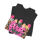 First Grade Pencils Leopard Print Kids Tee