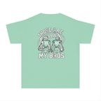 Youth Tee — "Those Are My Bros" Football Players Graphic