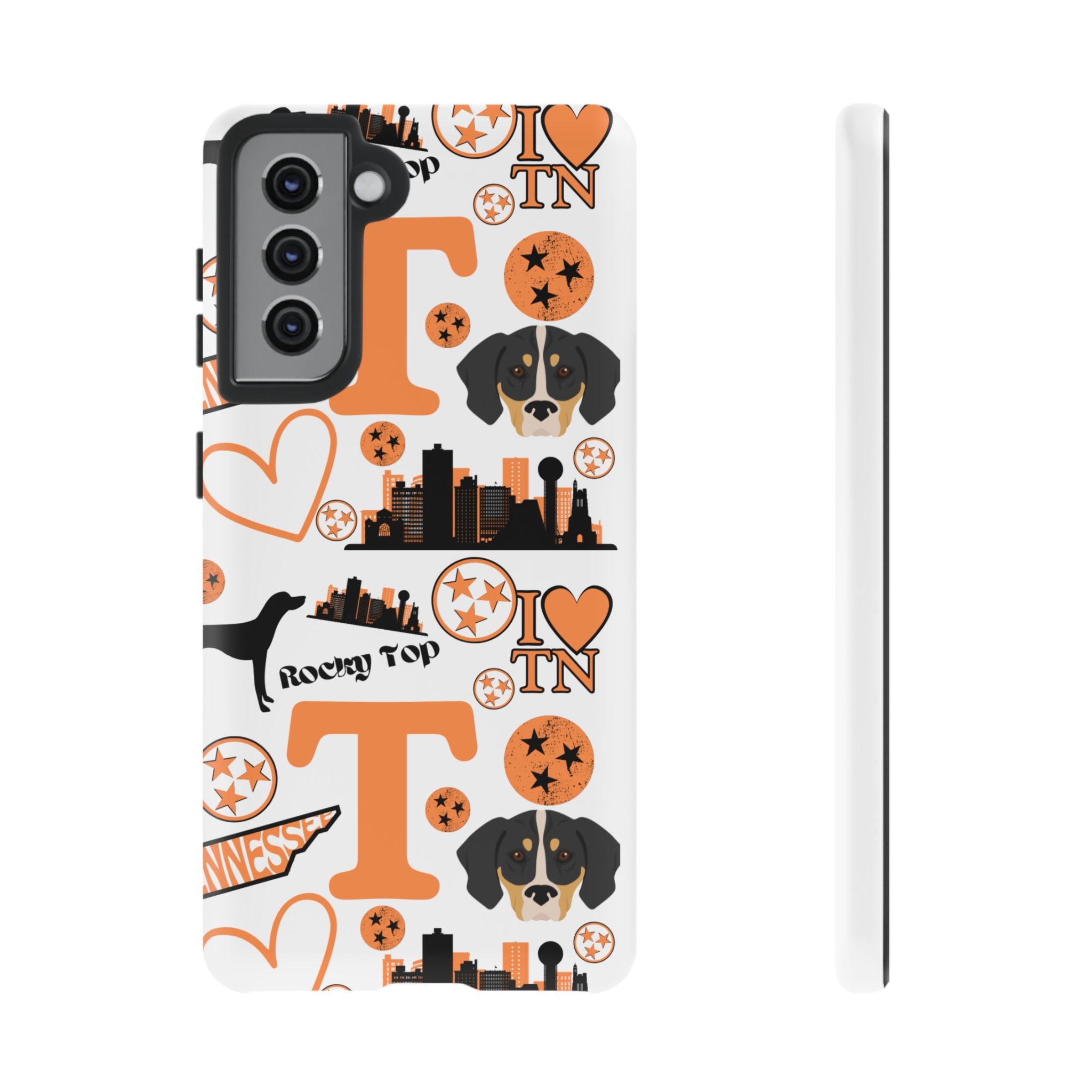 Tennessee Vols pattern Phone Case | Nashville skyline, Volunteers , orange and white