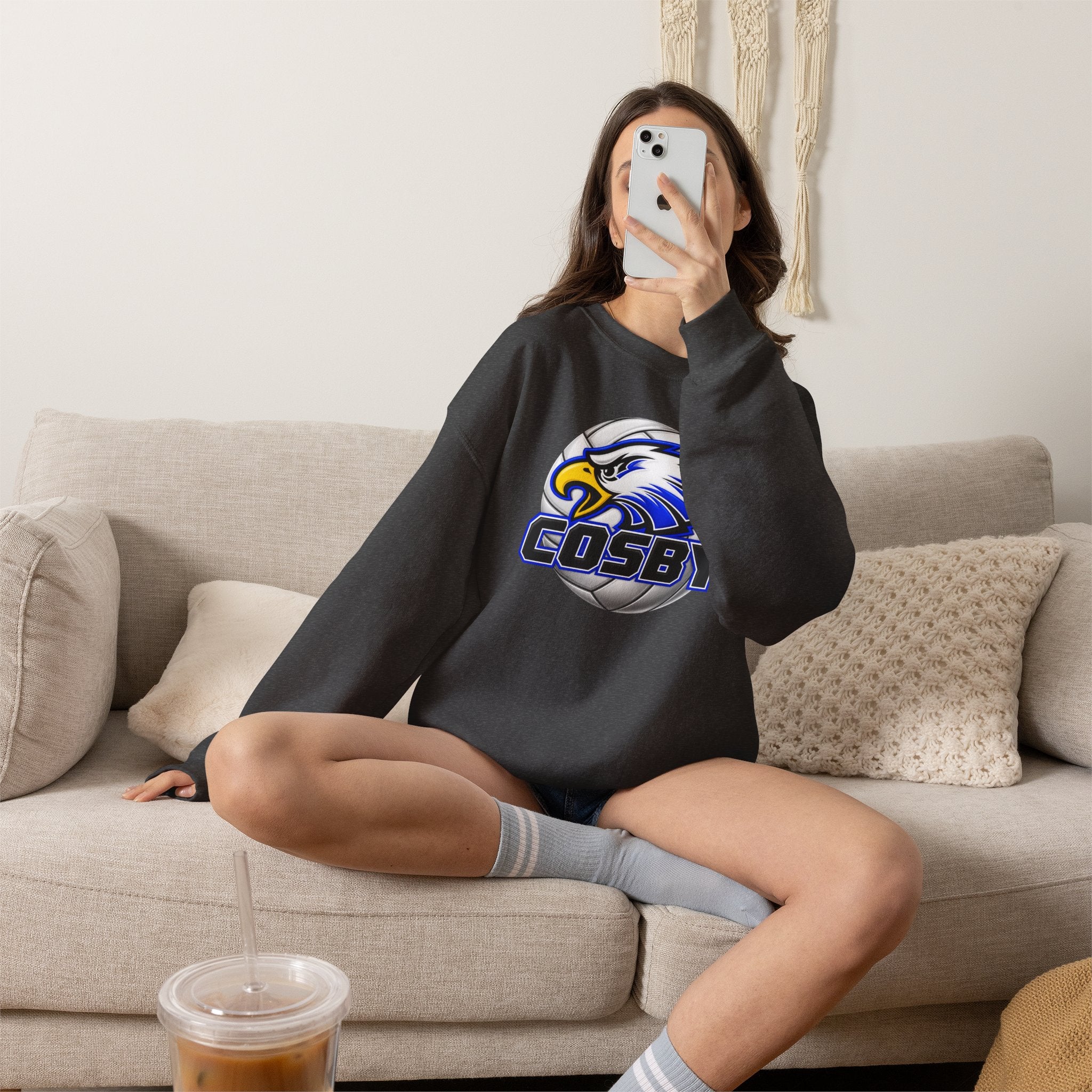 Volleyball Cosby Unisex Heavy Blend™ Crewneck Sweatshirt