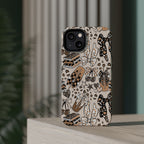 Cheetah bows iced coffee love Magnetic Impact-Resistant Cases