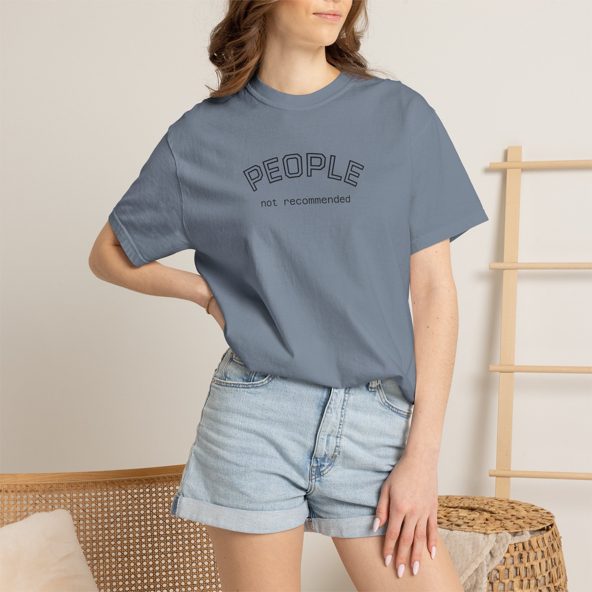People not recommended Comfort COlors tshirt