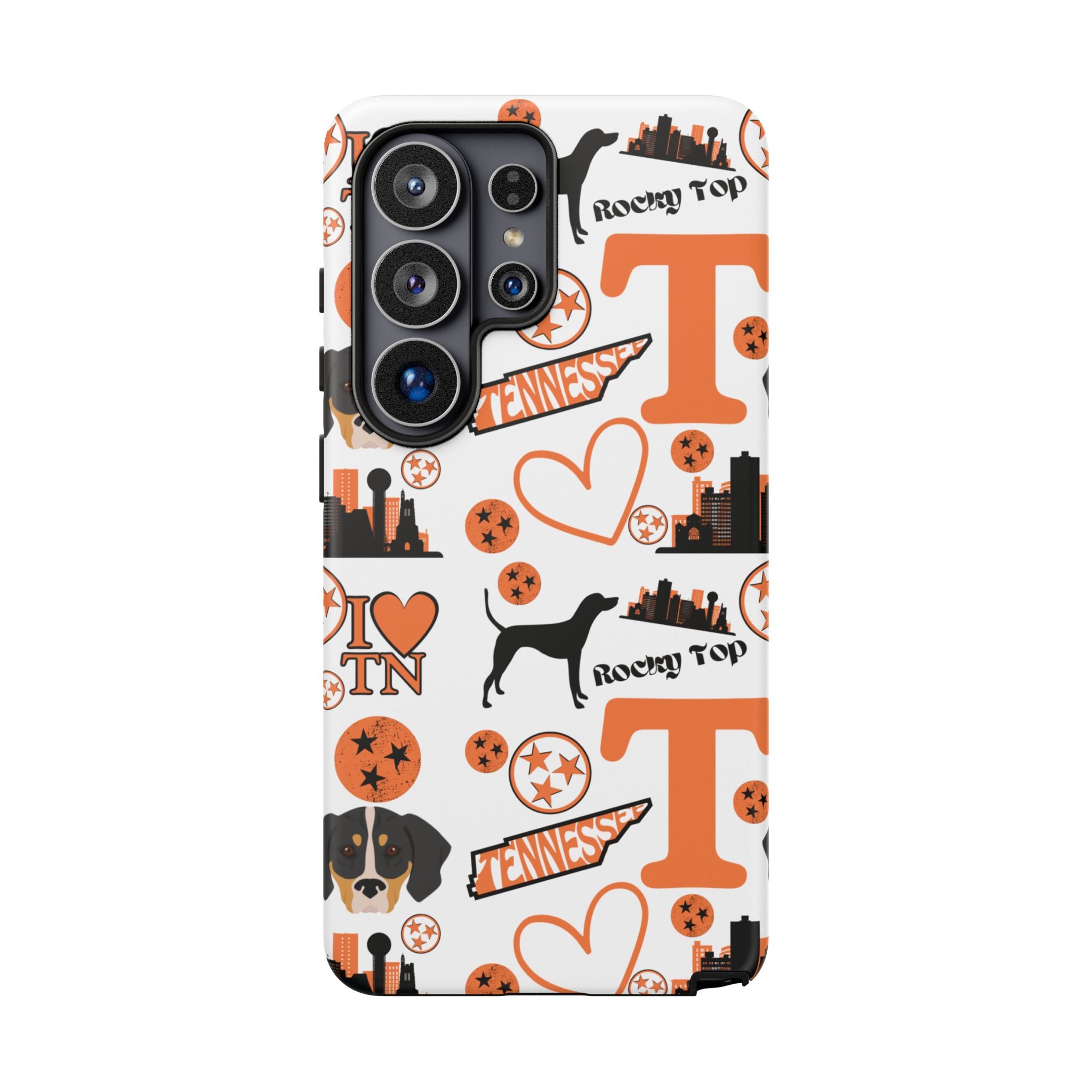 Tennessee Vols pattern Phone Case | Nashville skyline, Volunteers , orange and white