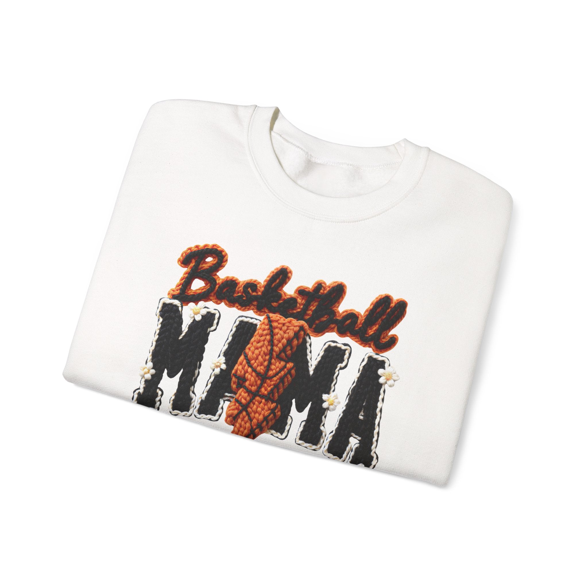 Basketball Mama Sweatshirt — Cozy Crewneck for Proud Hoops Moms