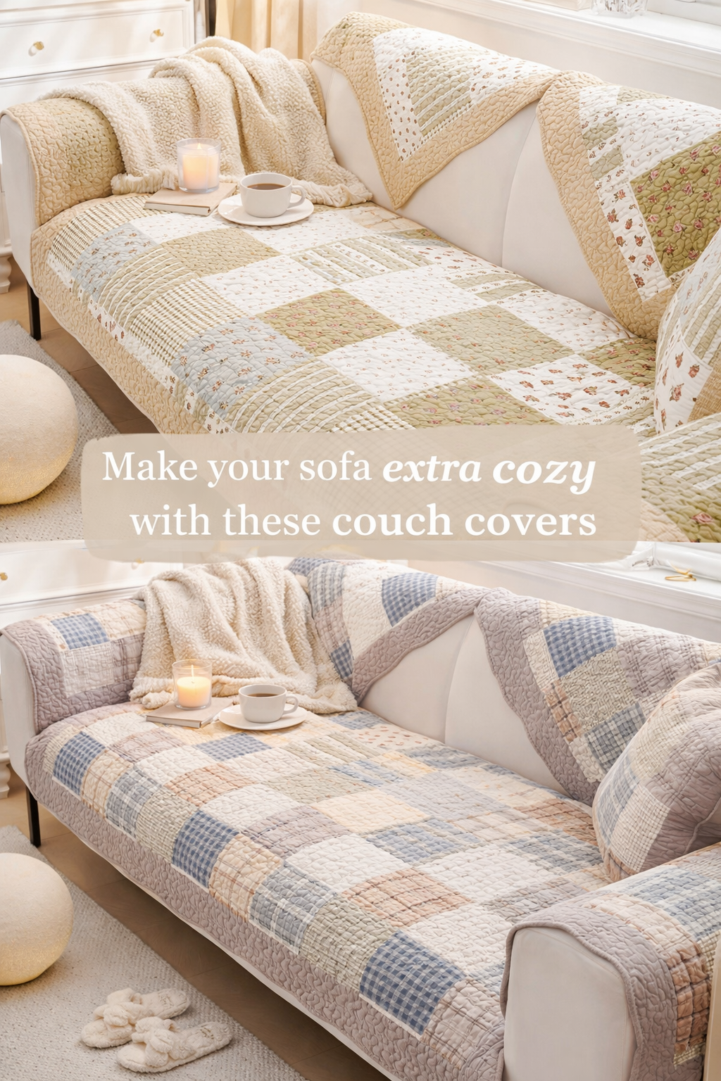 Premium Pet Couch Cover - Non-Slip Sofa Protector for Dogs and Cats