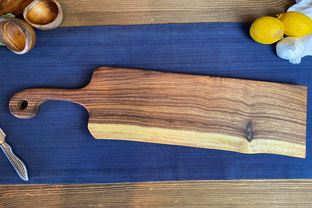 Long Live Edge Handled Bread Board