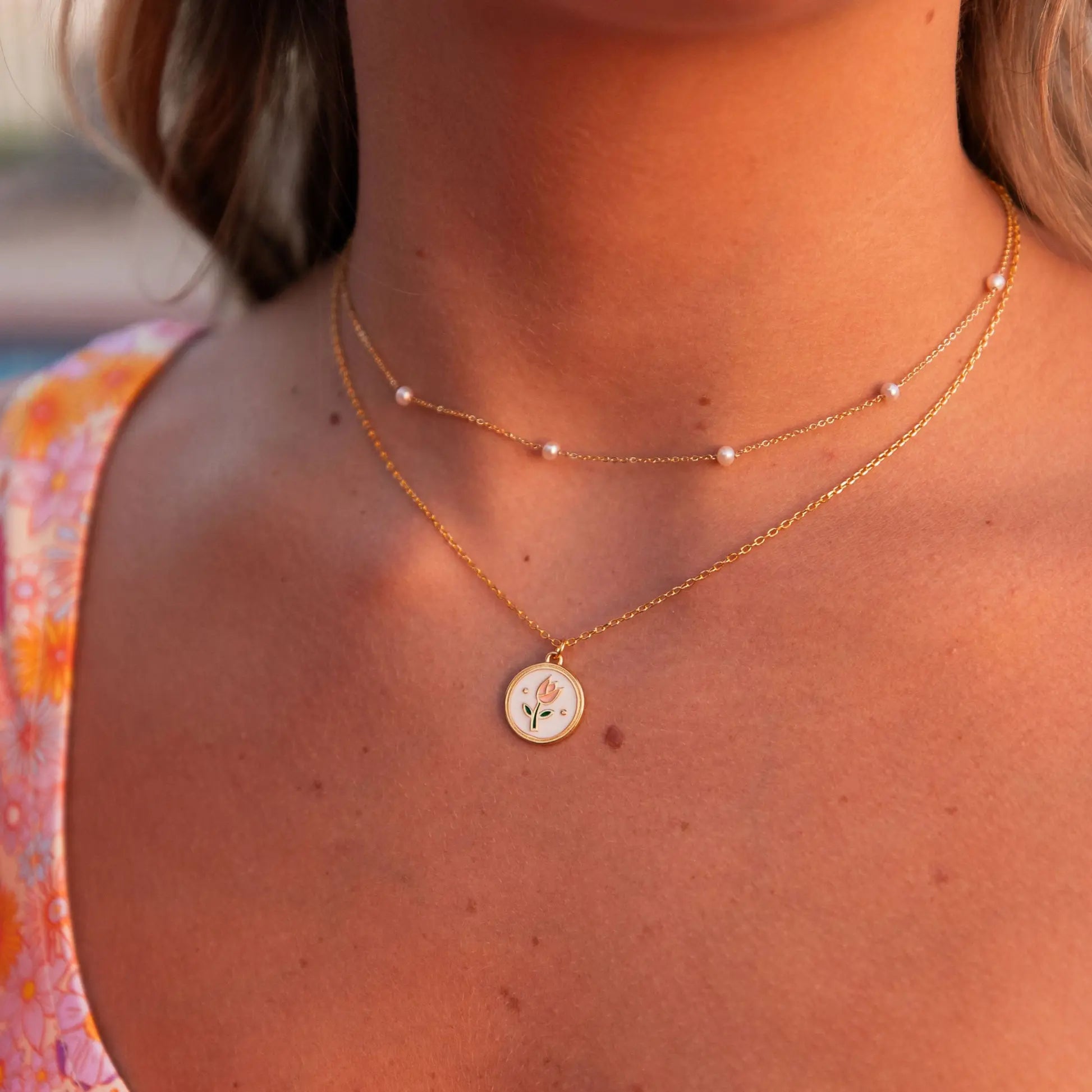 Eloise Tea Cup Necklace