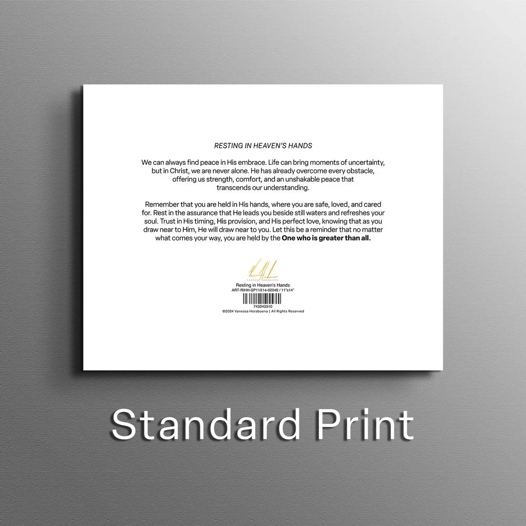 Resting in Heaven's Hands