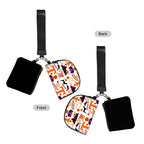Dual Pouch Keychain Wristlet Wallet SmokeyPreppyBow TennesseeSeamless VOLS