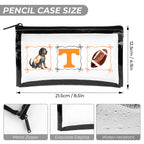 Clear Backpack 3Piece Set Tennessee Vols  Smokey Preppy Bow