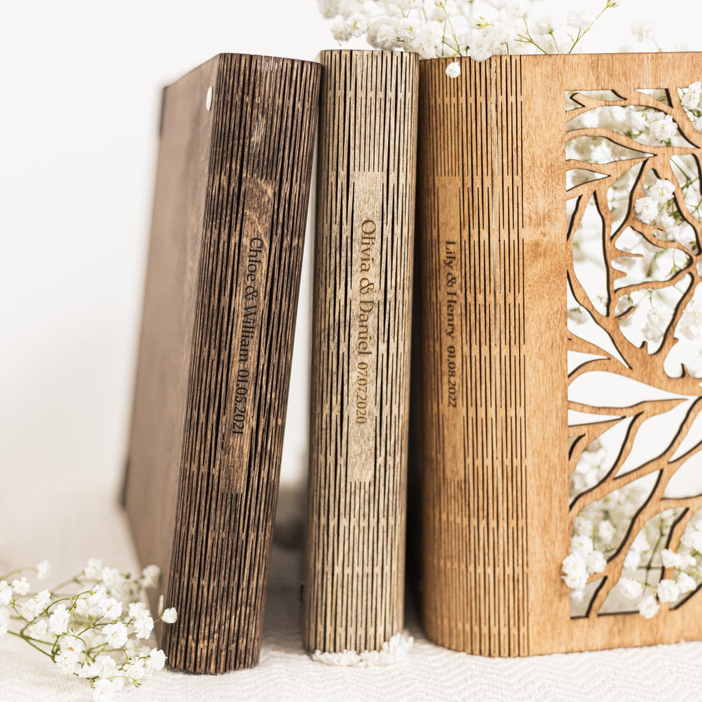 Wooden Photo Album - Bloomheart